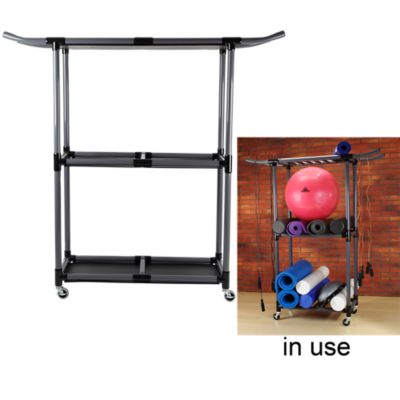 Multi-Purpose Storage Cart with Wheels | Gray