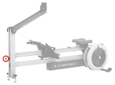 Serial Number Locations for Concept2 Dynamic Rowers